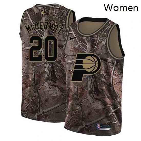 Womens Nike Indiana Pacers 20 Doug McDermott Swingman Camo Realtree Collection NBA Jersey